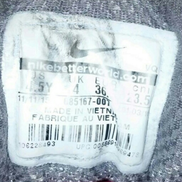 Nike Downshift 685167-007 Gray Pink Sneakers - Picture 8 of 8